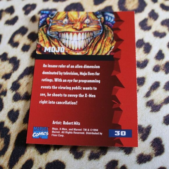 Mojo #30 Marvel Card - Picture 2 of 2